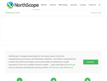 Tablet Screenshot of gonorthscope.com